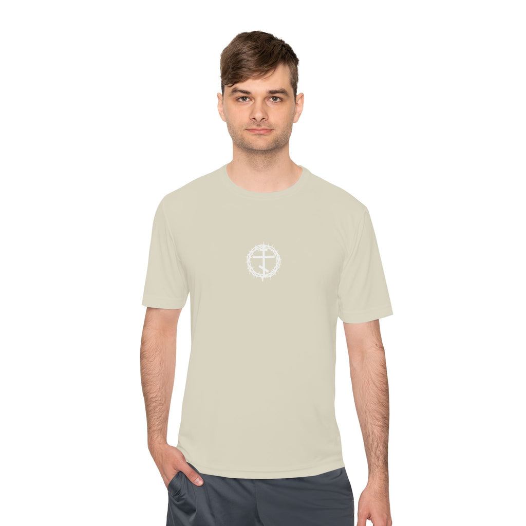 Moisture Wicking Tee with Artistic Design, Breathable Fitness Shirt, Casual Activewear for Men & Women, Perfect for Workouts & [...]