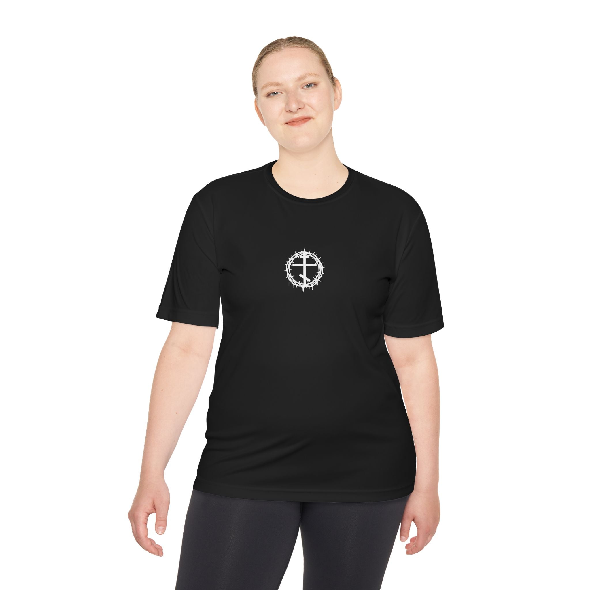 Moisture Wicking Tee with Artistic Design, Breathable Fitness Shirt, Casual Activewear for Men & Women, Perfect for Workouts & [...]