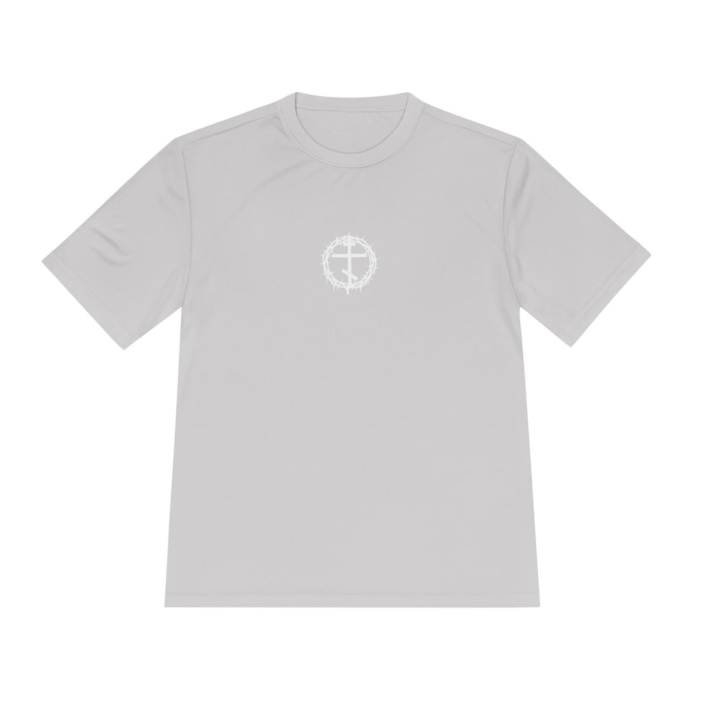 Moisture Wicking Tee with Artistic Design, Breathable Fitness Shirt, Casual Activewear for Men & Women, Perfect for Workouts & [...]