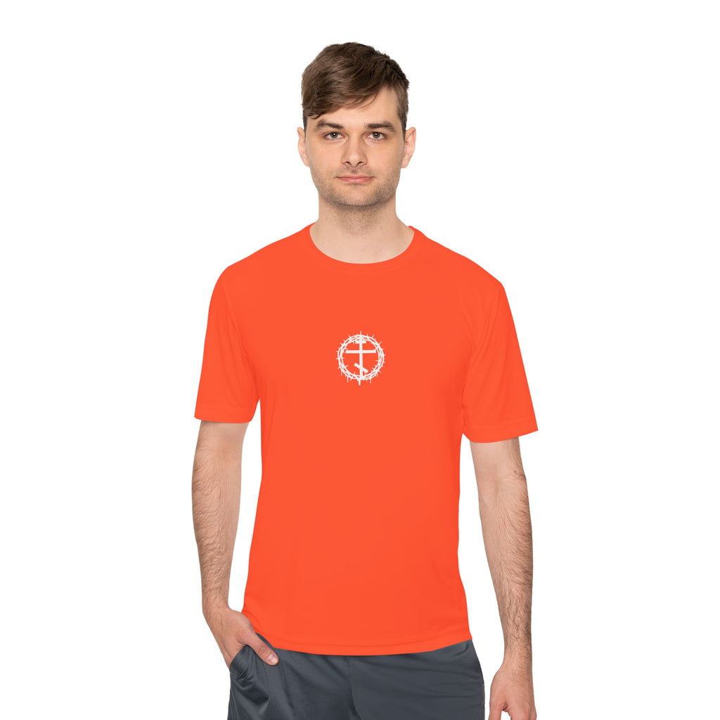 Moisture Wicking Tee with Artistic Design, Breathable Fitness Shirt, Casual Activewear for Men & Women, Perfect for Workouts & [...]